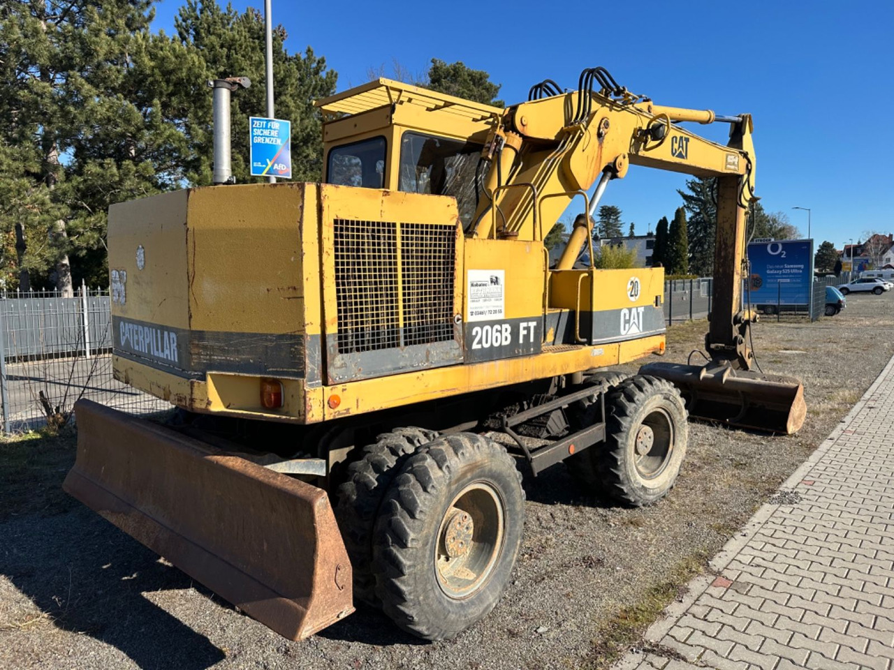 CAT 206 B FT + SCHAUFELN 2X GR. - Excavadora de ruedas: foto 2 CAT 206 B FT + SCHAUFELN 2X GR. - Excavadora de ruedas: foto 2
