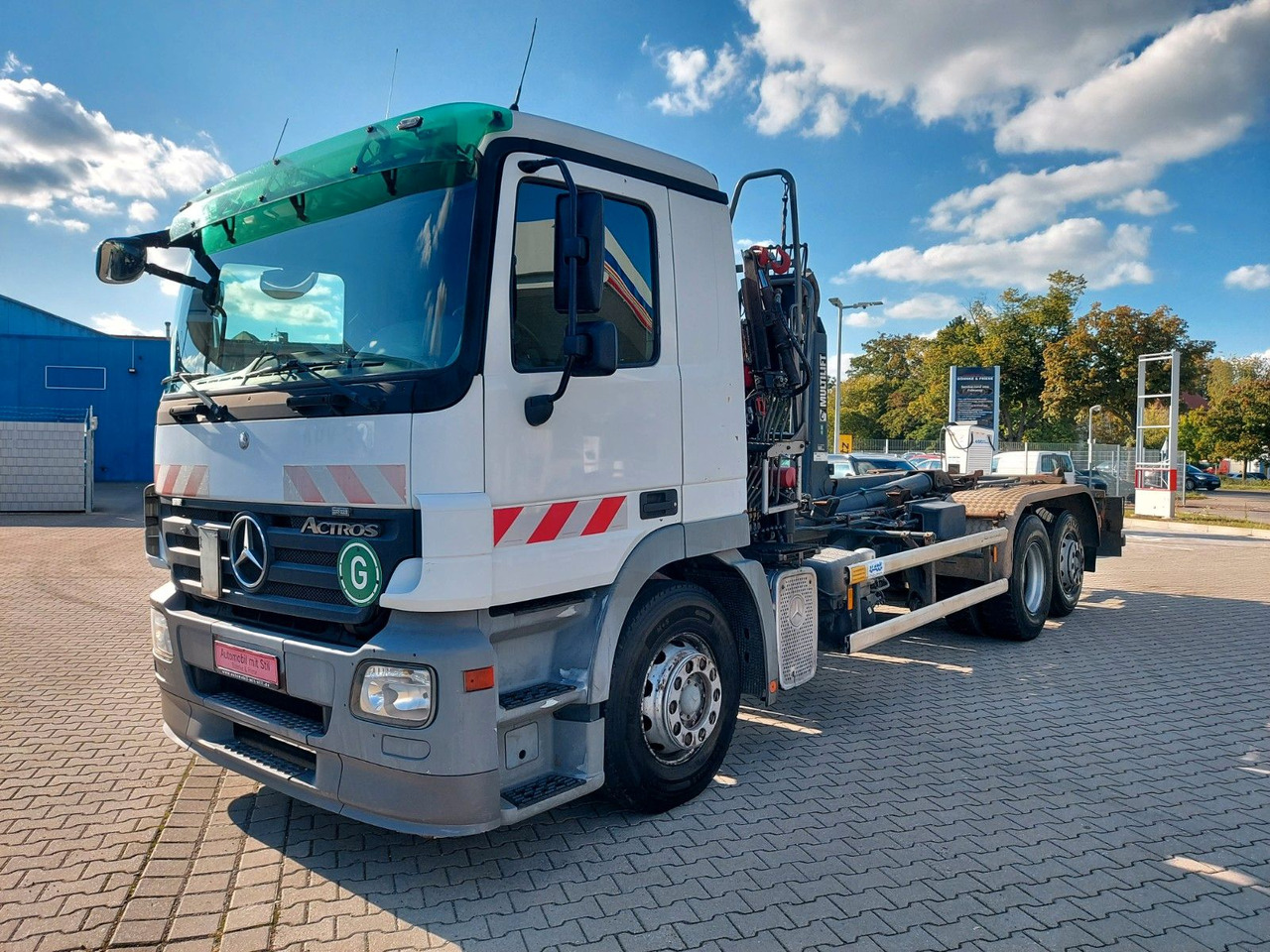 Mercedes-Benz Actros 6-Zyl. 2541 HMF KRAN ABROLLKIPPER - Camión multibasculante, Camión grúa: foto 3 Mercedes-Benz Actros 6-Zyl. 2541 HMF KRAN ABROLLKIPPER - Camión multibasculante, Camión grúa: foto 3