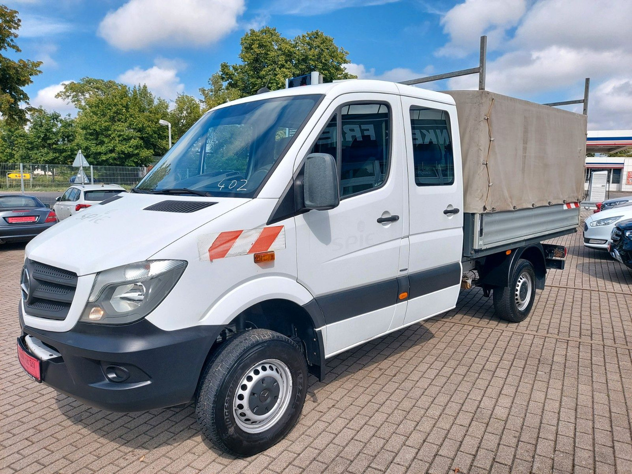 Mercedes-Benz Sprinter II Pritsche DoKa 316 4X4 Klima Standhei - Furgoneta con caja de lona, Furgoneta combi: foto 4 Mercedes-Benz Sprinter II Pritsche DoKa 316 4X4 Klima Standhei - Furgoneta con caja de lona, Furgoneta combi: foto 4