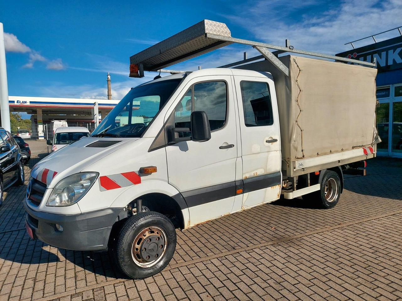 Mercedes-Benz Sprinter II Pritsche DoKa 516 4X4 Plane 6 Sitze - Furgoneta con caja de lona, Furgoneta combi: foto 3 Mercedes-Benz Sprinter II Pritsche DoKa 516 4X4 Plane 6 Sitze - Furgoneta con caja de lona, Furgoneta combi: foto 3