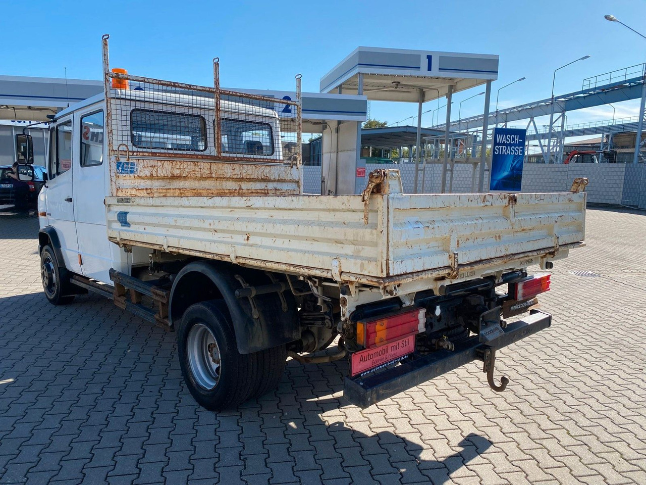 Mercedes-Benz VARIO 816D Doka 3 Seiten Kipper Meiller - Volquete furgoneta, Furgoneta combi: foto 5 Mercedes-Benz VARIO 816D Doka 3 Seiten Kipper Meiller - Volquete furgoneta, Furgoneta combi: foto 5