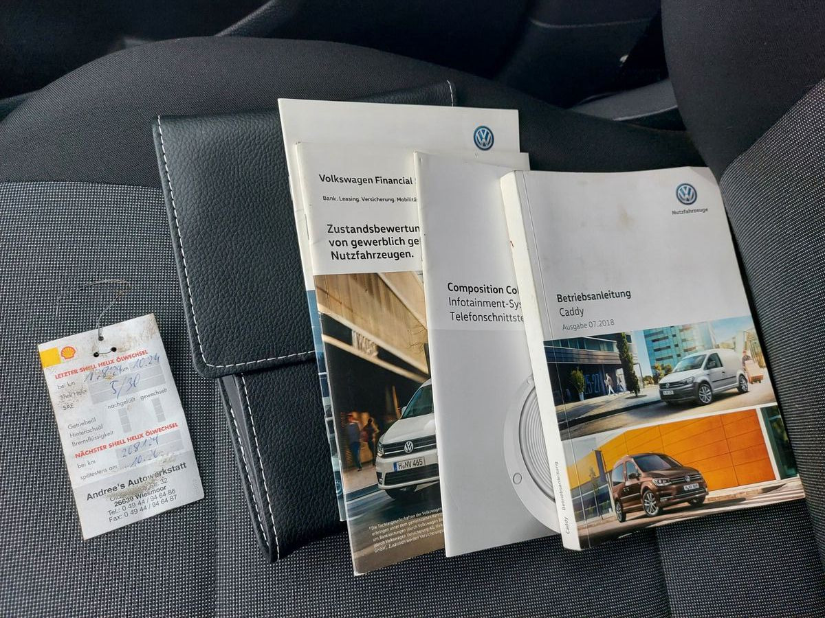Furgoneta de pasajeros Volkswagen Caddy Kasten Klima Xenon Bluetooth: foto 27
