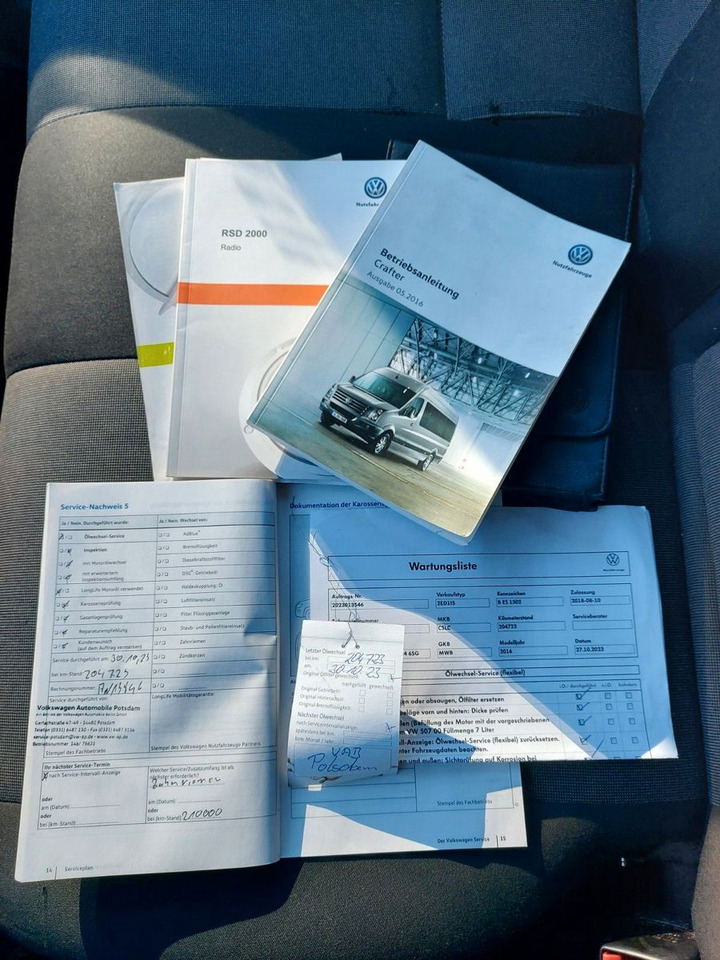 Furgón nuevo Volkswagen Crafter Kasten 35 mittel L2H2 Hochdach KLIMA AHK: foto 23