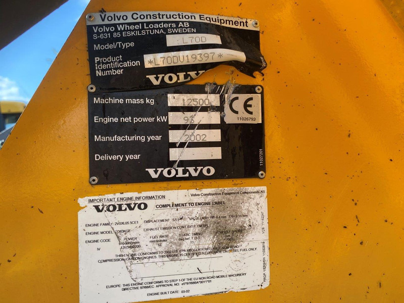 Leasing de Volvo L70 D NVT Volvo L70 D NVT: foto 8