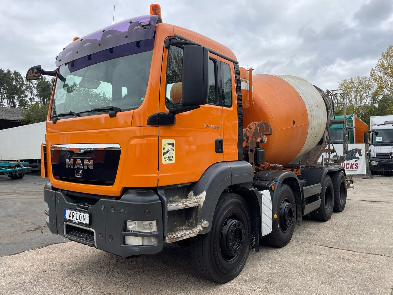 MAN TGS 32.360 8x4 BB Betonmischer/CIFA/SL9/9m3/EU4 - Camión hormigonera: foto 3 MAN TGS 32.360 8x4 BB Betonmischer/CIFA/SL9/9m3/EU4 - Camión hormigonera: foto 3