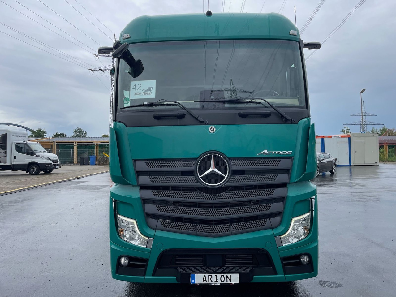 Mercedes-Benz Actros 1845 Pritsche+Plane/Retarder/MirrorCams - Camión lona: foto 2 Mercedes-Benz Actros 1845 Pritsche+Plane/Retarder/MirrorCams - Camión lona: foto 2