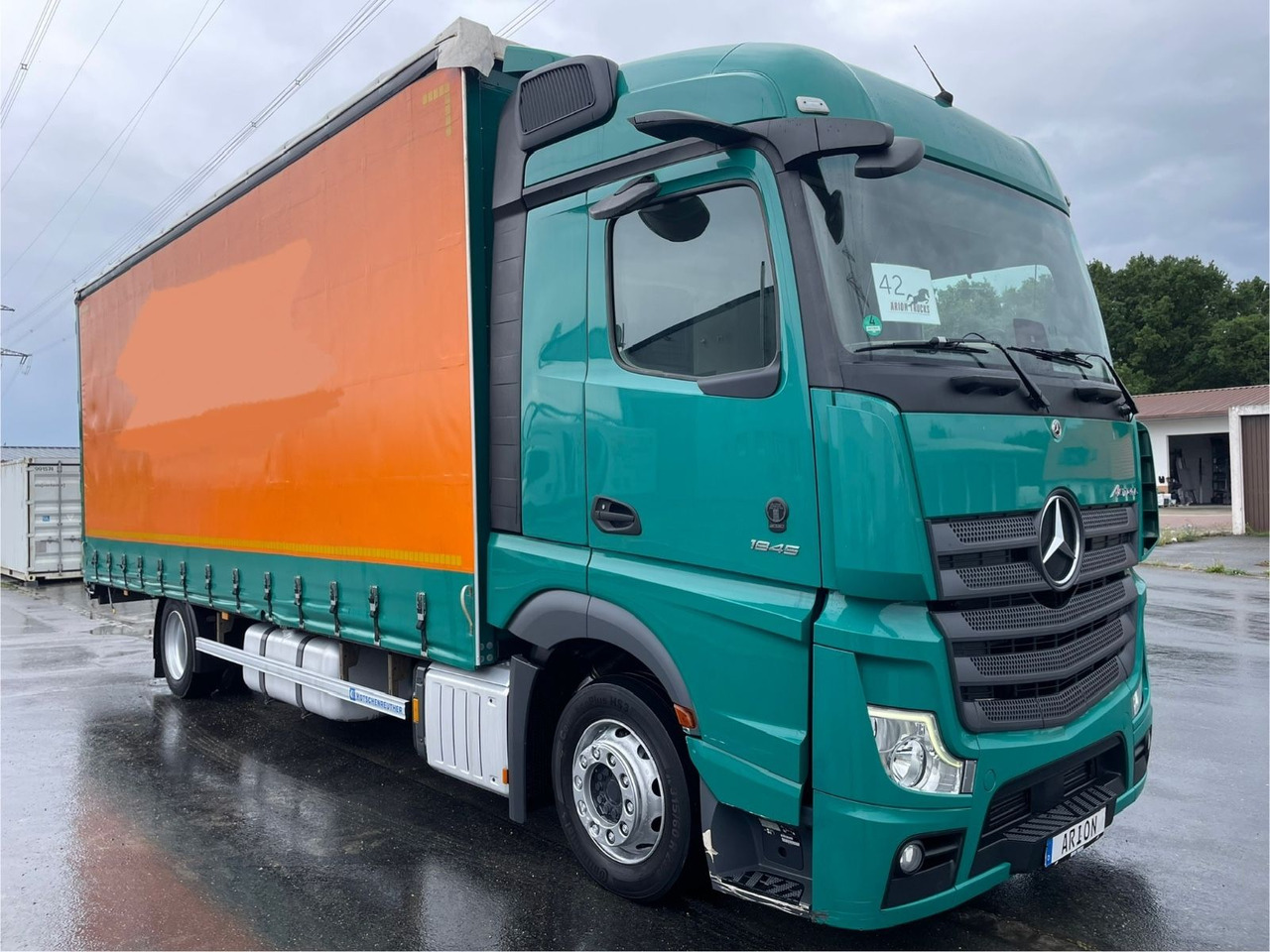 Mercedes-Benz Actros 1845 Pritsche+Plane/Retarder/MirrorCams - Camión lona: foto 1 Mercedes-Benz Actros 1845 Pritsche+Plane/Retarder/MirrorCams - Camión lona: foto 1