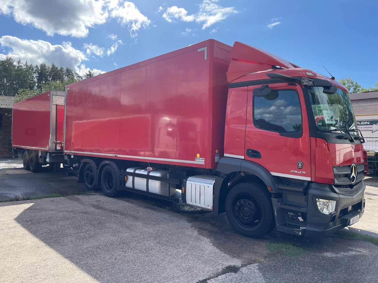 Mercedes-Benz Actros 2543 6x2 Kühlkoffer/CARRIER/KERSCHER/EU6d - Camión frigorífico: foto 1 Mercedes-Benz Actros 2543 6x2 Kühlkoffer/CARRIER/KERSCHER/EU6d - Camión frigorífico: foto 1