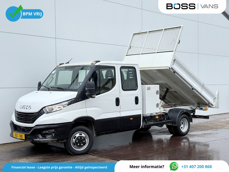 Iveco Daily 35C16 3.0 Dubbele Cabine Kipper Mixto DoKa Dubbellucht Airco Navigatie Camera 3.5t Trekhaak Tipper Benne - Volquete furgoneta, Furgoneta combi: foto 1 Iveco Daily 35C16 3.0 Dubbele Cabine Kipper Mixto DoKa Dubbellucht Airco Navigatie Camera 3.5t Trekhaak Tipper Benne - Volquete furgoneta, Furgoneta combi: foto 1