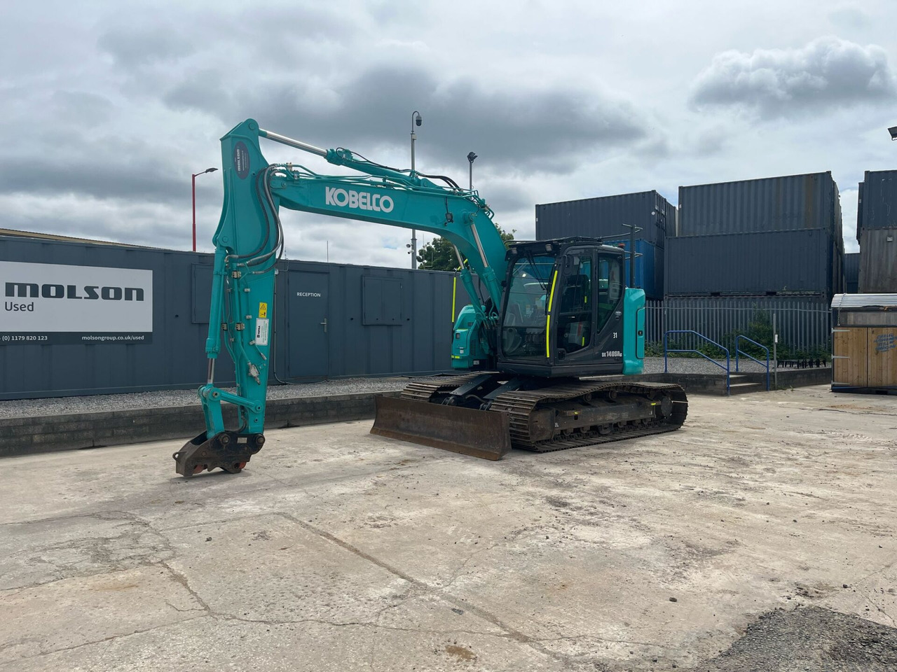 Kobelco SK140SRLC-7 - Excavadora de cadenas: foto 1 Kobelco SK140SRLC-7 - Excavadora de cadenas: foto 1