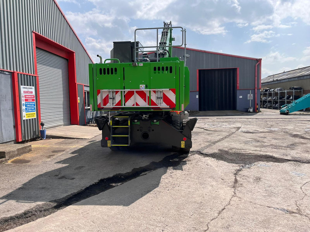 Sennebogen 821 Electric - Manipulador de materiales: foto 4 Sennebogen 821 Electric - Manipulador de materiales: foto 4