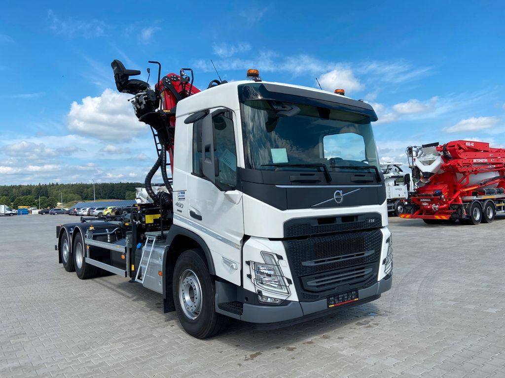 Volvo FM 460 Abrollkipper PALFINGER - EPSILON - Camión multibasculante, Camión grúa: foto 1 Volvo FM 460 Abrollkipper PALFINGER - EPSILON - Camión multibasculante, Camión grúa: foto 1