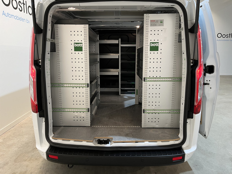Ford Transit Custom 300 2.0 TDCI L1H1 Trend 130 PK / Servicebus / Bott Inrichting / Euro 6 / Schuifdeur L + R / Airco / CarPlay / Klep / PDC / Navigatie / 3-Zits / BPM VRIJ !! - Furgoneta pequeña: foto 4 Ford Transit Custom 300 2.0 TDCI L1H1 Trend 130 PK / Servicebus / Bott Inrichting / Euro 6 / Schuifdeur L + R / Airco / CarPlay / Klep / PDC / Navigatie / 3-Zits / BPM VRIJ !! - Furgoneta pequeña: foto 4