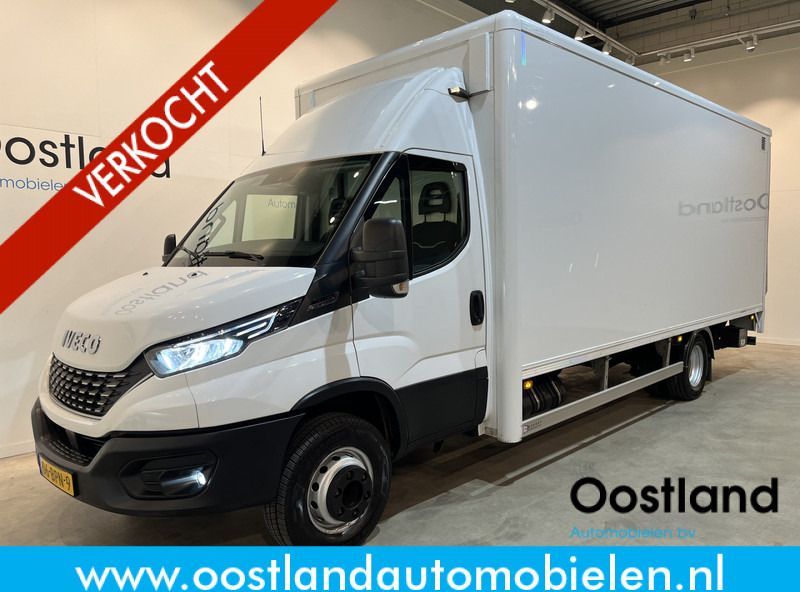 Camión caja cerrada Iveco 70C18 3.0 Automaat Bakwagen / Dhollandia Laadklep / Euro 6 / Luchtvering / Airco / Camera / Cruise Control: foto 1