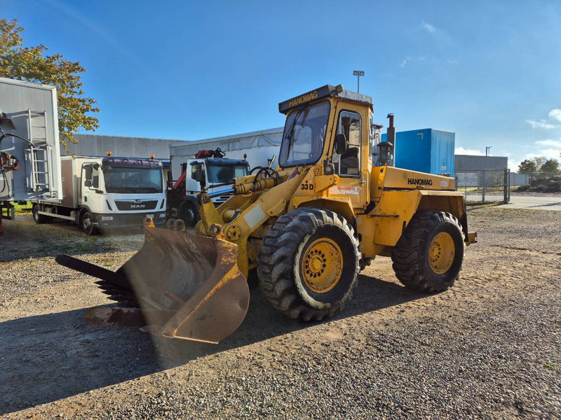 Hanomag 33 D //forks / Bucket// - Cargadora de ruedas: foto 1 Hanomag 33 D //forks / Bucket// - Cargadora de ruedas: foto 1