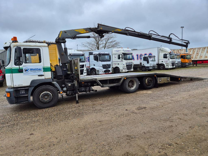 MAN 25 /6x2 // Effer 120 K3 / Double ramp - Camión portavehículos: foto 1 MAN 25 /6x2 // Effer 120 K3 / Double ramp - Camión portavehículos: foto 1