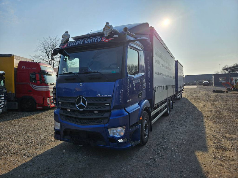 Mercedes-Benz Actros 2540 L // Lift // Kærre // ACC - Camión lona: foto 2 Mercedes-Benz Actros 2540 L // Lift // Kærre // ACC - Camión lona: foto 2