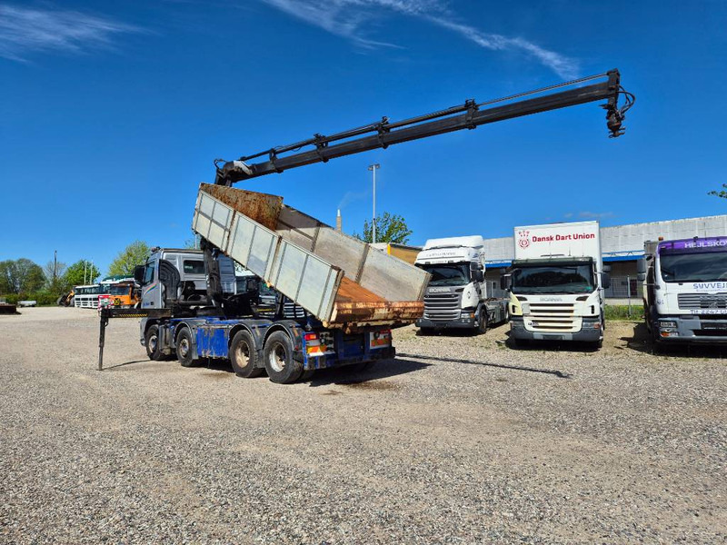 Volvo FH 460 8x2/4 //Hiab 166 E-4// 3 way tip - Camión grúa: foto 2 Volvo FH 460 8x2/4 //Hiab 166 E-4// 3 way tip - Camión grúa: foto 2