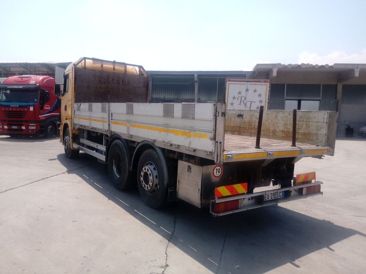 Camión caja abierta Scania 124 LB 420: foto 6