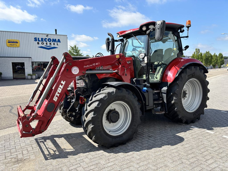 Case Maxxum 145 CVX + Stoll Profiline FZ 45.1 - Tractor: foto 2 Case Maxxum 145 CVX + Stoll Profiline FZ 45.1 - Tractor: foto 2