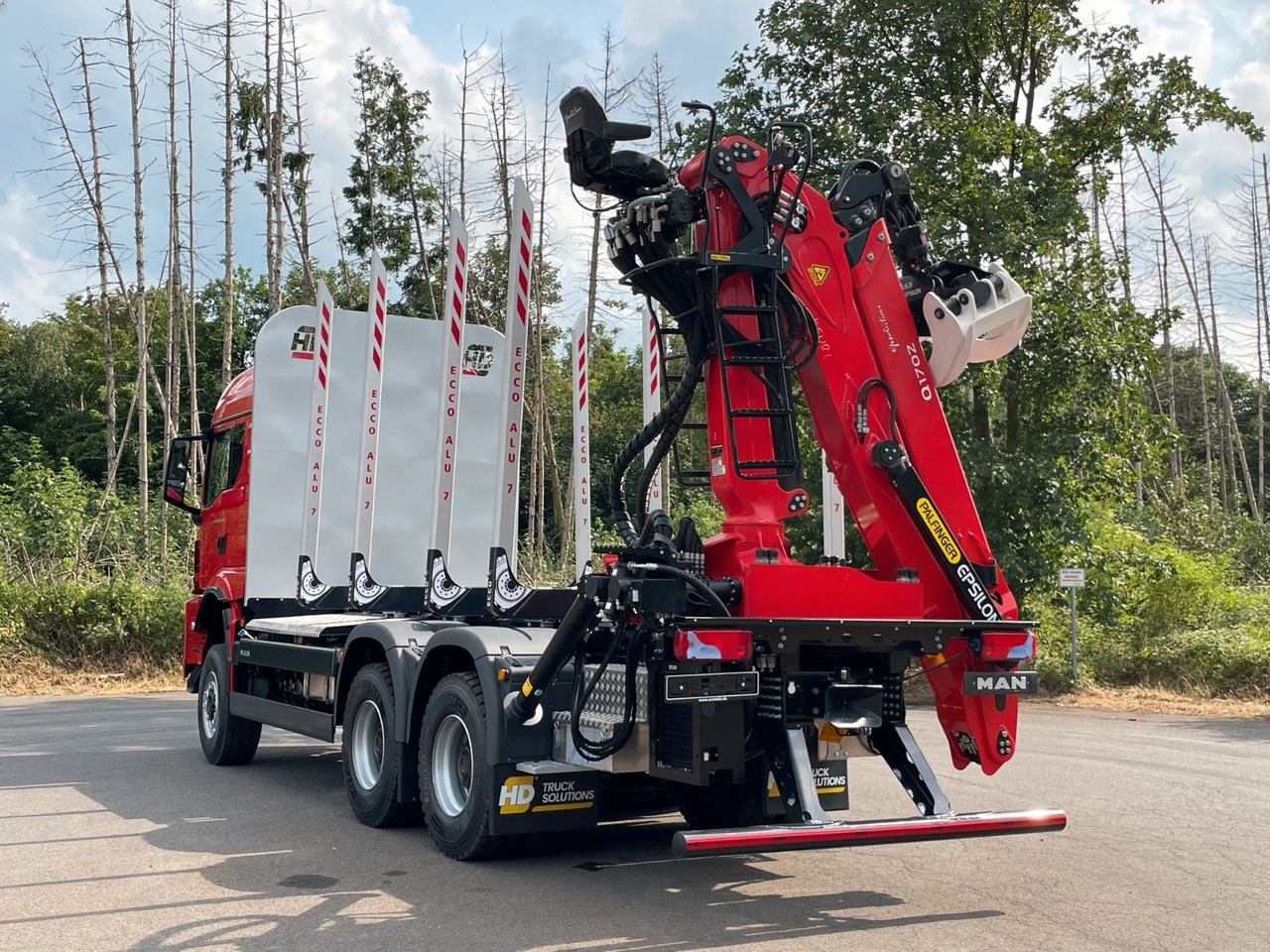 MAN TGS 33.520 6X6 Euro6e Radstand 3900mm EPSILON - Camión forestal, Camión grúa: foto 4 MAN TGS 33.520 6X6 Euro6e Radstand 3900mm EPSILON - Camión forestal, Camión grúa: foto 4