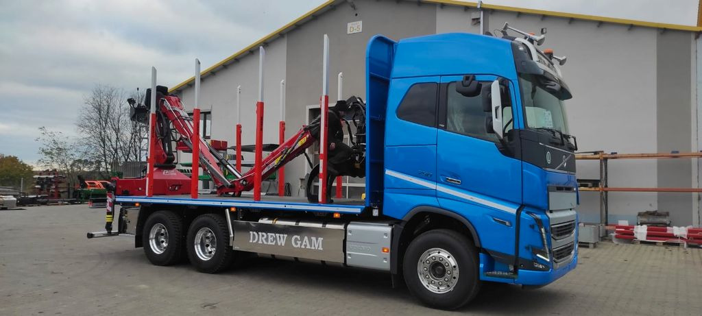 Volvo FH 540 6x4 LogLift EPSILON Plato - Camión forestal, Camión grúa: foto 5 Volvo FH 540 6x4 LogLift EPSILON Plato - Camión forestal, Camión grúa: foto 5