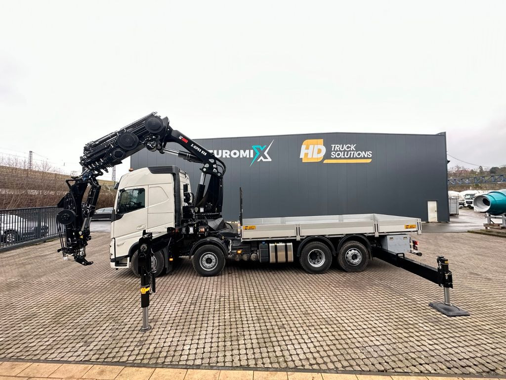Volvo FH500 8X4 Kran HIAB X-HiPro858E-8 & Jib150x-6 - Camión caja abierta, Camión grúa: foto 5 Volvo FH500 8X4 Kran HIAB X-HiPro858E-8 & Jib150x-6 - Camión caja abierta, Camión grúa: foto 5