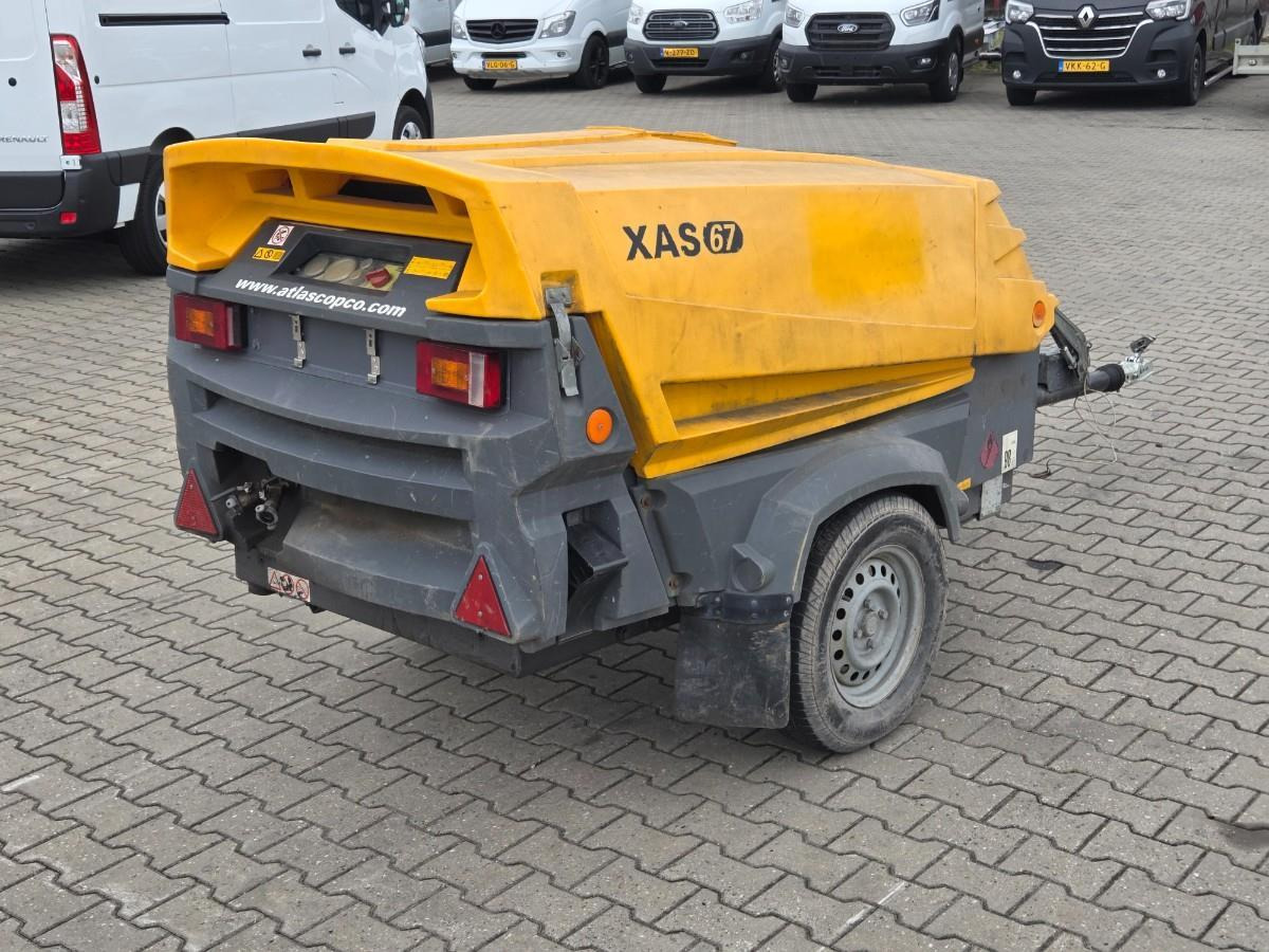Atlas Copco XAS67 Compressor - Compresor de aire: foto 1 Atlas Copco XAS67 Compressor - Compresor de aire: foto 1