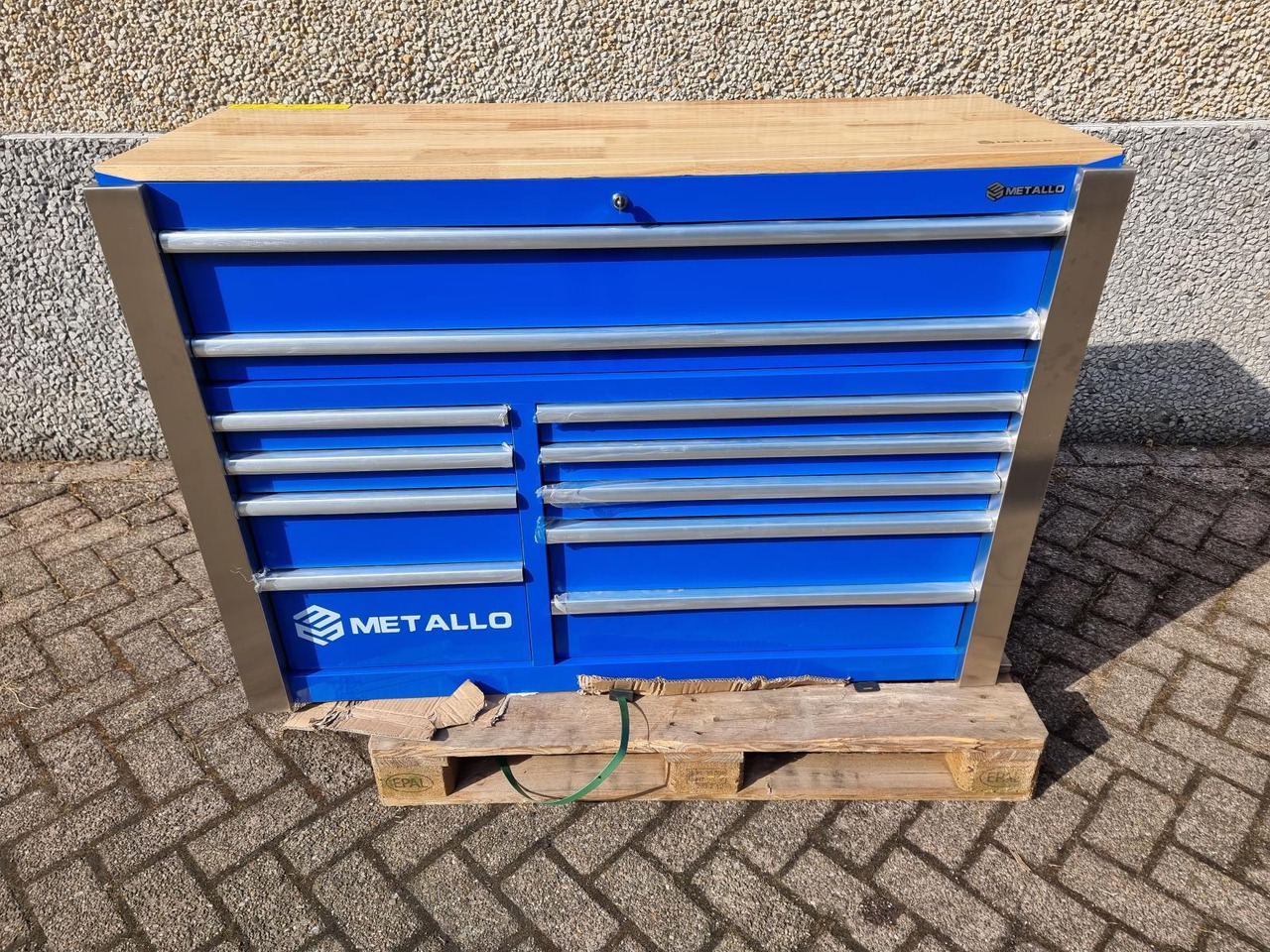 Metallo Mega Jumbo Gereedschapskist - Nieuw, 11 lades waarvan 9 gevuld met gereedschap - Equipo de taller: foto 1 Metallo Mega Jumbo Gereedschapskist - Nieuw, 11 lades waarvan 9 gevuld met gereedschap - Equipo de taller: foto 1