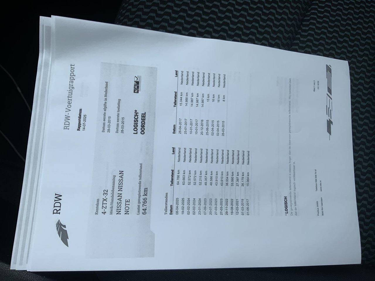 Nissan Note 1.2 Connect Edition | 4-ZTX-32 | 67.158 km | 2015 - Coche: foto 4 Nissan Note 1.2 Connect Edition | 4-ZTX-32 | 67.158 km | 2015 - Coche: foto 4