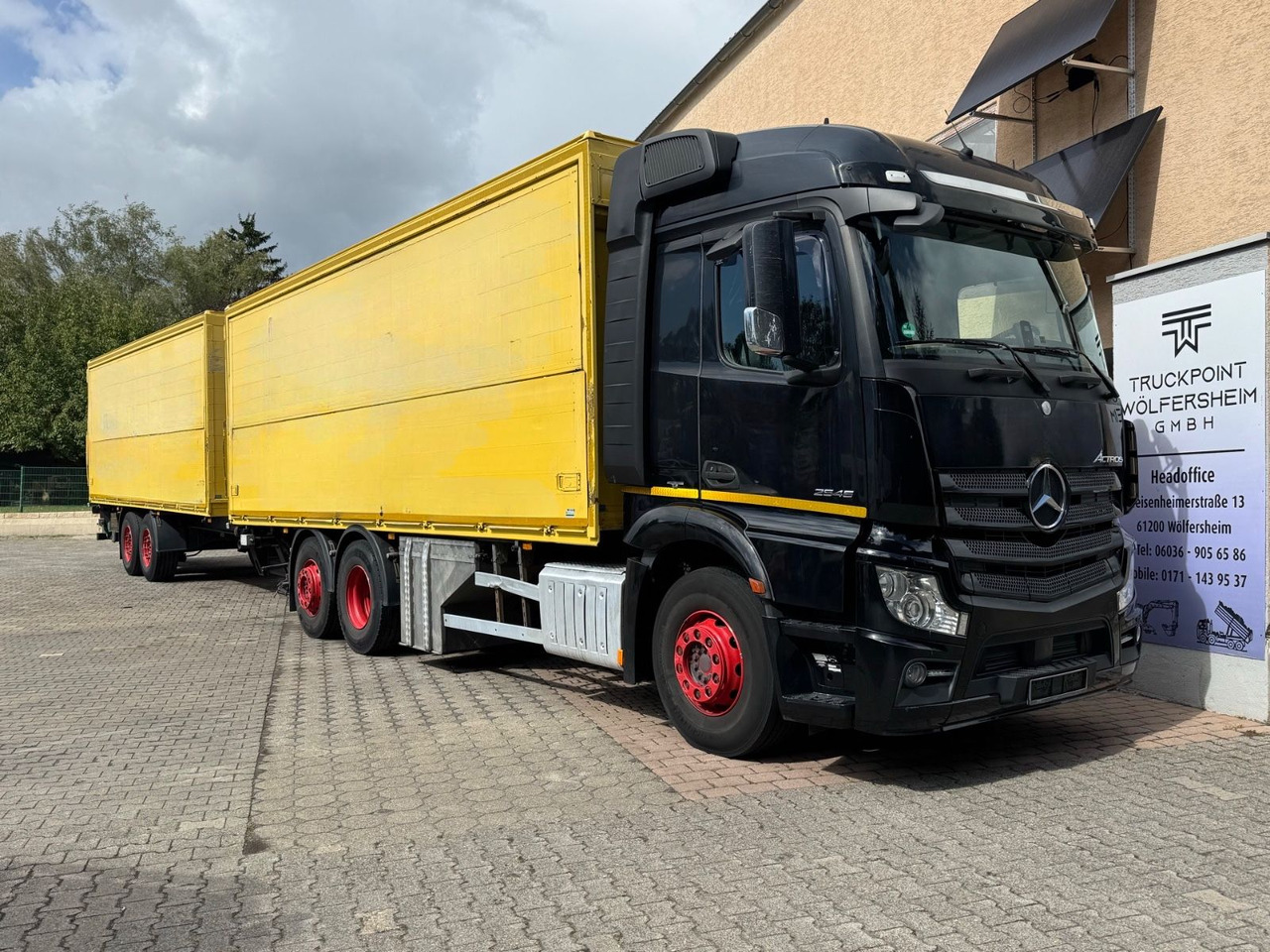 Mercedes-Benz Actros2545/2xLBW/Retarder/Lenk-Lift/Top-Zustand - Camión transporte de bebidas: foto 1 Mercedes-Benz Actros2545/2xLBW/Retarder/Lenk-Lift/Top-Zustand - Camión transporte de bebidas: foto 1