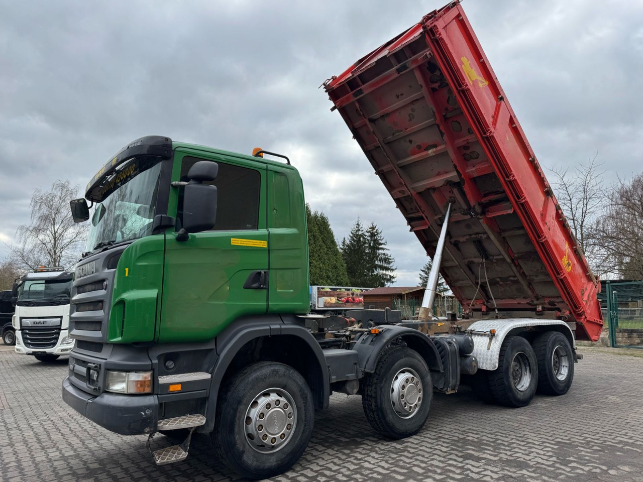 Scania R500/V8/BB/KLIMA/8x4/Dautel/Top-Zustand! - Camión volquete: foto 5 Scania R500/V8/BB/KLIMA/8x4/Dautel/Top-Zustand! - Camión volquete: foto 5