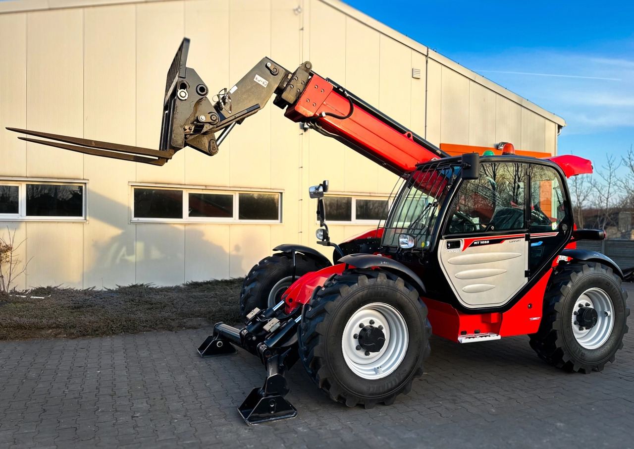 Manitou MT1033 - Cargadora de ruedas telescópica: foto 1 Manitou MT1033 - Cargadora de ruedas telescópica: foto 1