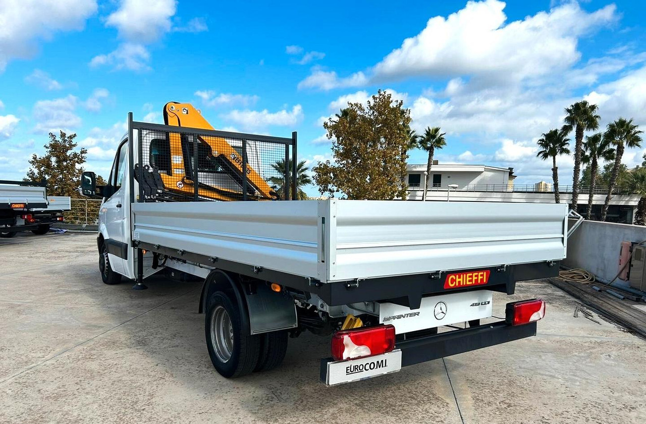 Caja abierta furgoneta Mercedes Benz Sprinter 419 Cassone Fisso + Gru: foto 7