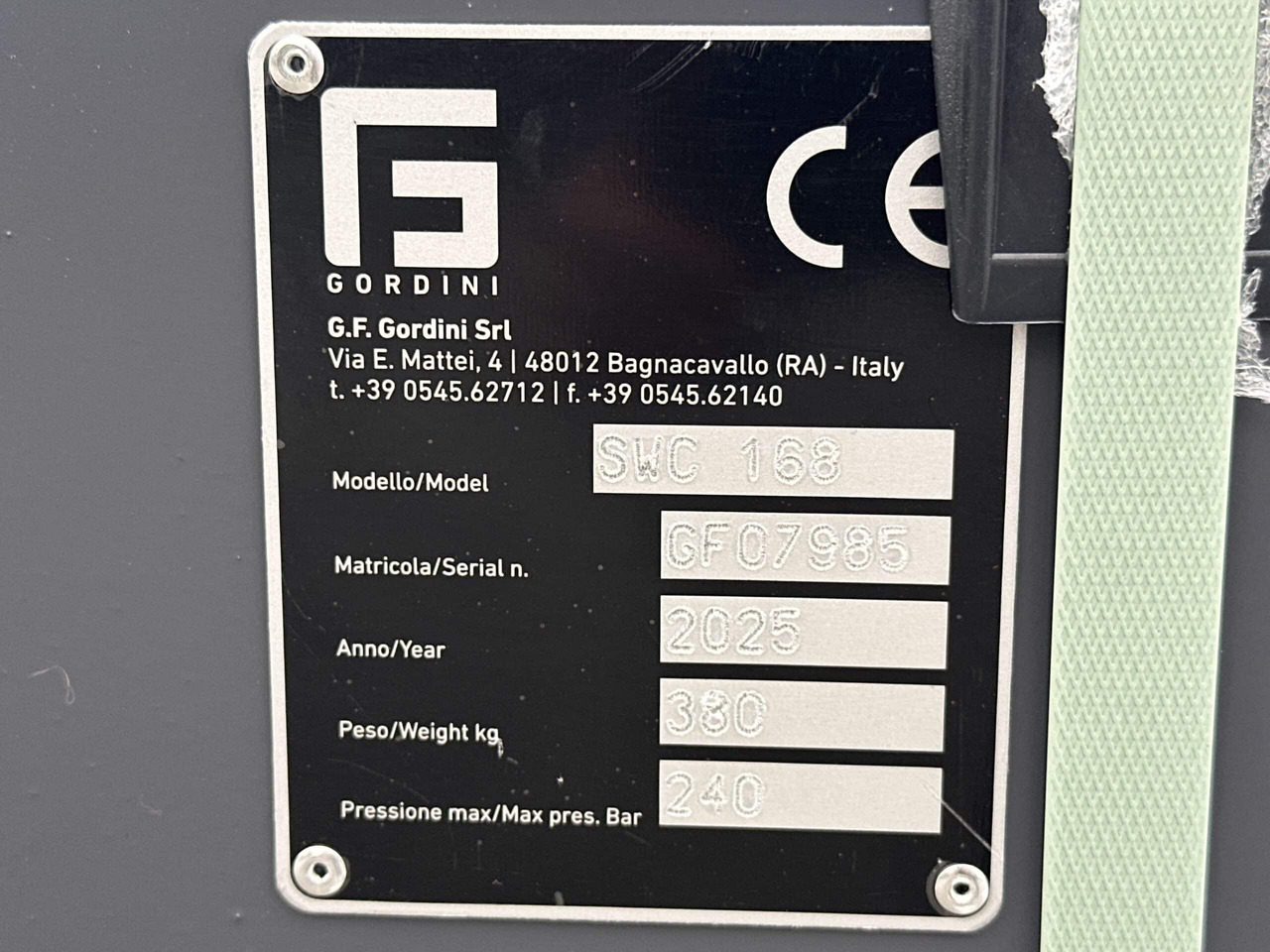 Barredora cucharón GF GORDINI SWC168: foto 6