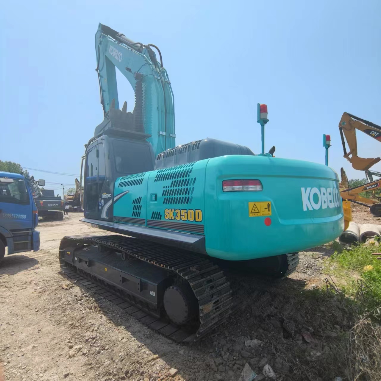 Excavadora de cadenas KOBELCO SK350: foto 9