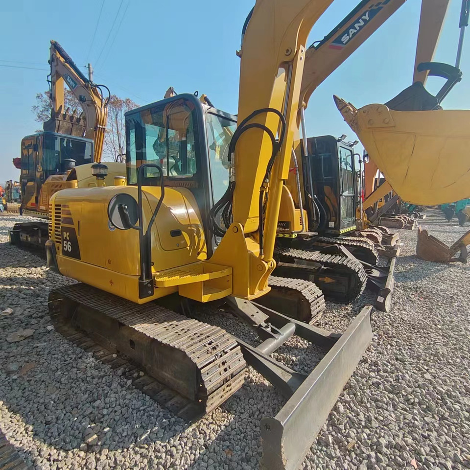 KOMATSU PC56 - Excavadora de cadenas: foto 2 KOMATSU PC56 - Excavadora de cadenas: foto 2