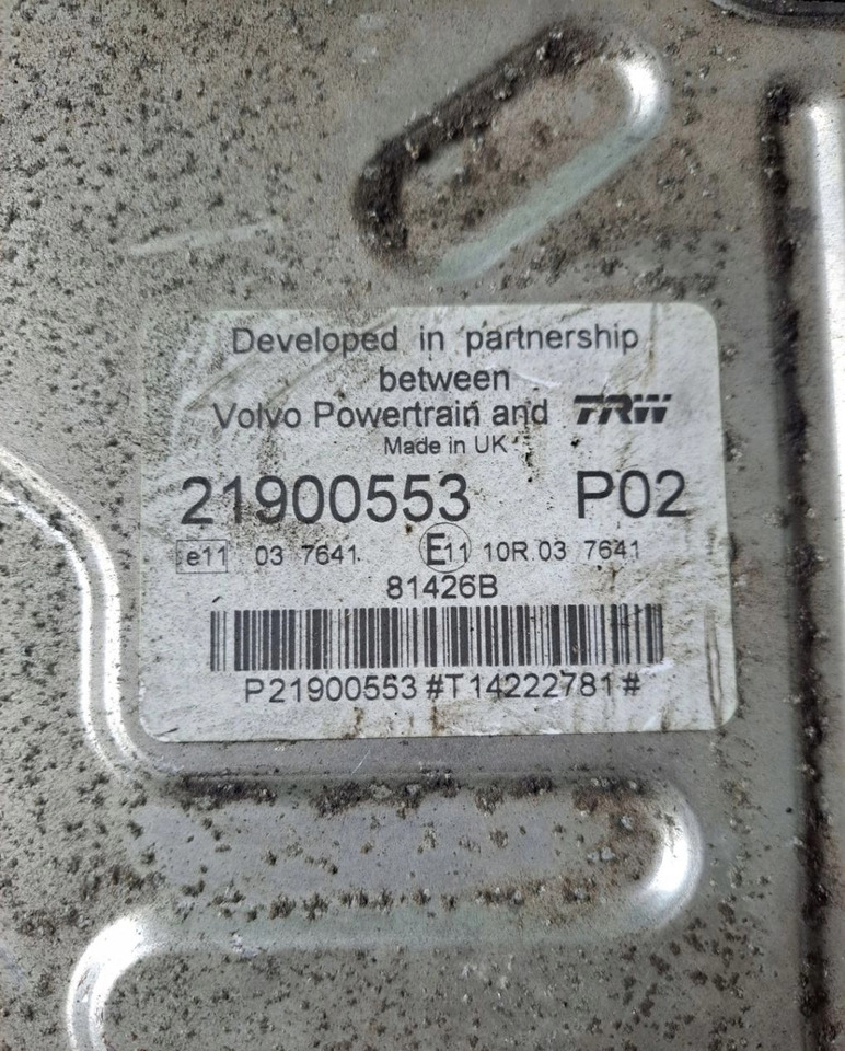 KASETA KOMPUTER STEROWNIK SILNIKA RENAULT GAMA T C K 21900553 P02 - Unidad de control: foto 2 KASETA KOMPUTER STEROWNIK SILNIKA RENAULT GAMA T C K 21900553 P02 - Unidad de control: foto 2