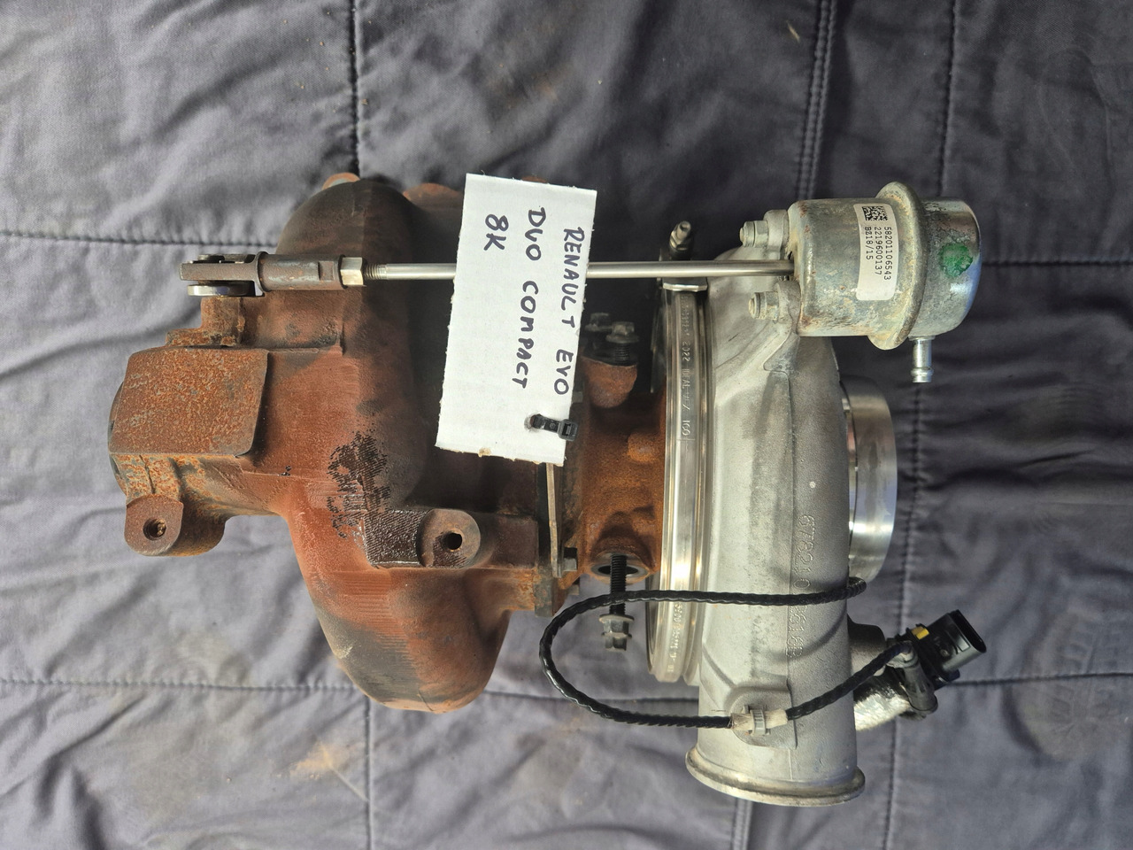 RENAULT TURBINA TURBOSPRĘŻARKA TURBO I-SAVE VOLVO FH 5 Renault T-Serie Evo DTI 13 - Turbocompresor para Camión: foto 3 RENAULT TURBINA TURBOSPRĘŻARKA TURBO I-SAVE VOLVO FH 5 Renault T-Serie Evo DTI 13 - Turbocompresor para Camión: foto 3