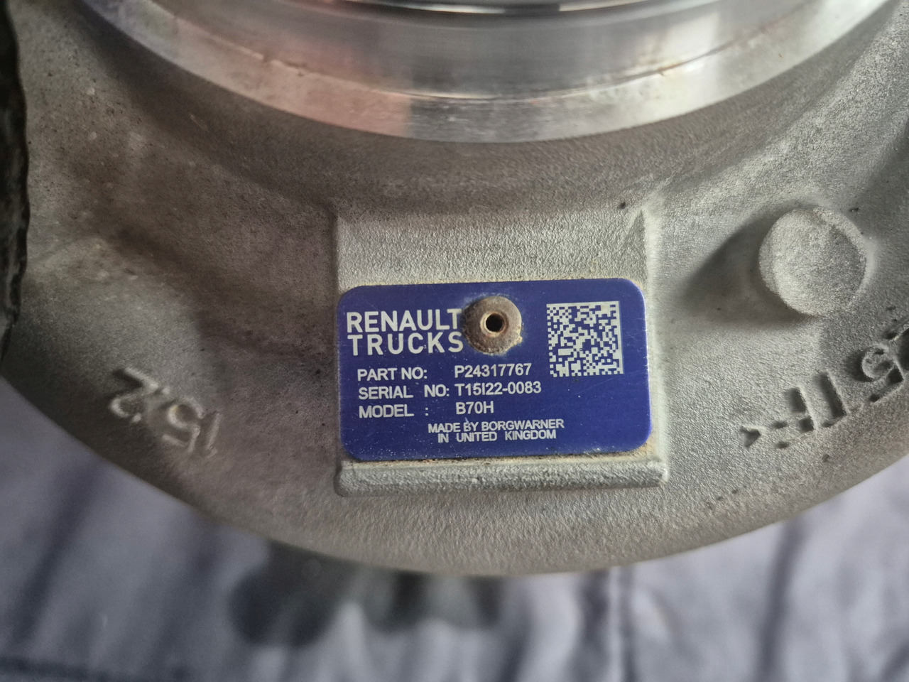 RENAULT TURBINA TURBOSPRĘŻARKA TURBO I-SAVE VOLVO FH 5 Renault T-Serie Evo DTI 13 - Turbocompresor para Camión: foto 4 RENAULT TURBINA TURBOSPRĘŻARKA TURBO I-SAVE VOLVO FH 5 Renault T-Serie Evo DTI 13 - Turbocompresor para Camión: foto 4
