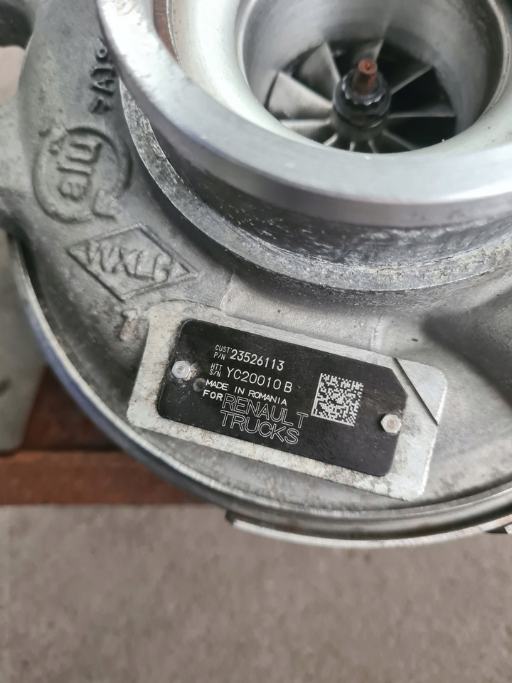 RENAULT TURBOSPRĘŻARKA RENAULT GAMA D DTI 5 VOLVO FL FE D5K EURO 6 - Turbocompresor: foto 4 RENAULT TURBOSPRĘŻARKA RENAULT GAMA D DTI 5 VOLVO FL FE D5K EURO 6 - Turbocompresor: foto 4