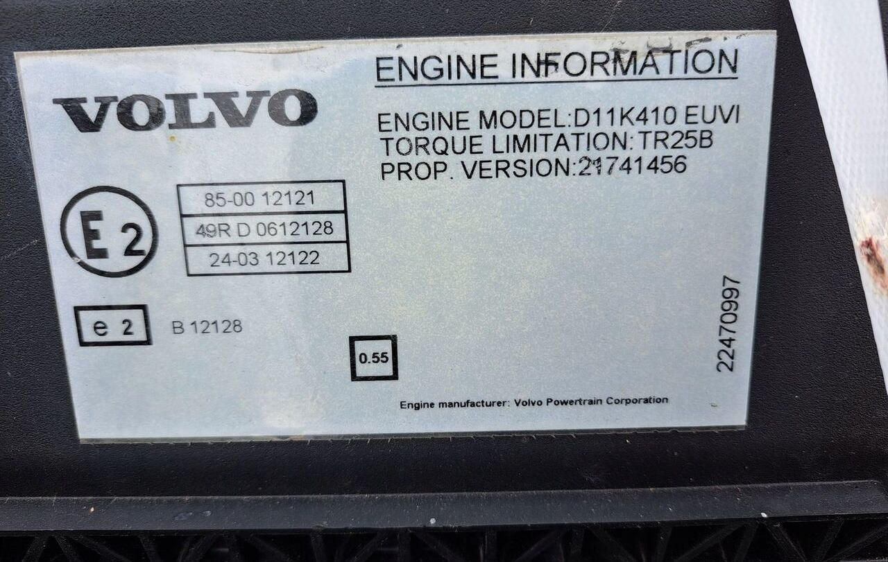 Motor para Camión VOLVO   Volvo FM 4 FMX 4 D11K 410 450: foto 6