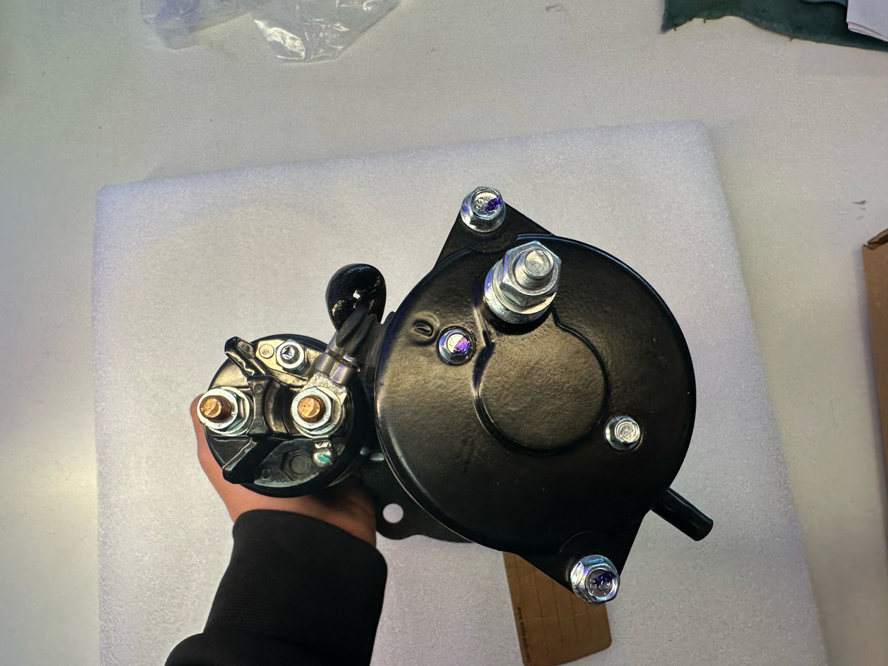 Woda Lancer loader, Perkins, Massey Ferguson Tractor, Spra-Coupe Sprayer - Arranque para Camión: foto 4 Woda Lancer loader, Perkins, Massey Ferguson Tractor, Spra-Coupe Sprayer - Arranque para Camión: foto 4