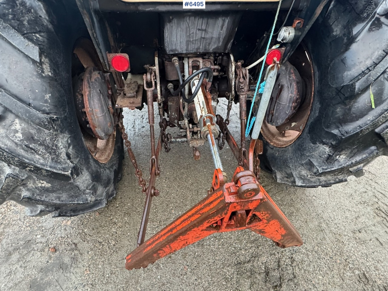 Tractor 1975 Fiat 640 tractor with/twin wheels and triangle. WATCH THE VIDEO!: foto 17