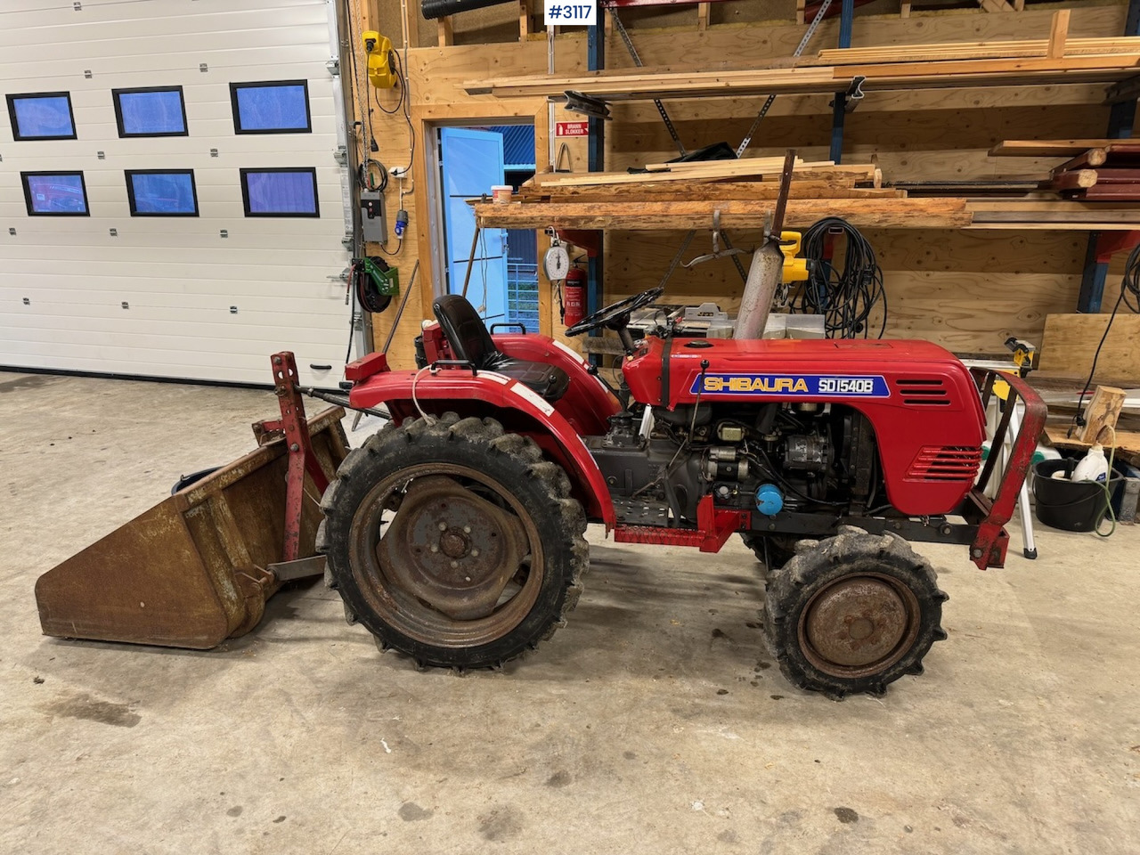 1980 Shibaura SD 1540 B - Tractor: foto 2 1980 Shibaura SD 1540 B - Tractor: foto 2