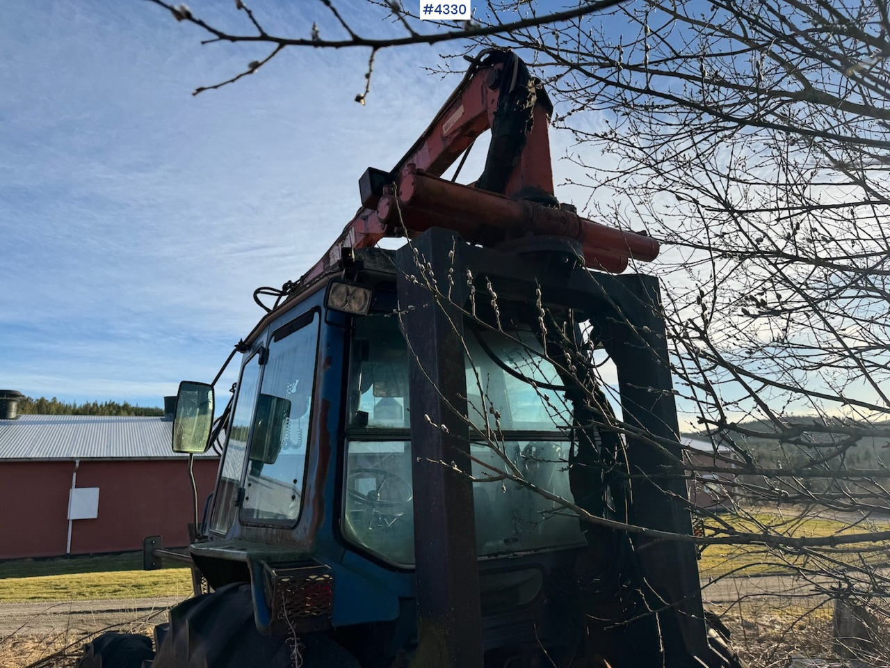 1981 Ford 6610 m/ FMV tømmerkran og tvillinghjul - Tractor: foto 5 1981 Ford 6610 m/ FMV tømmerkran og tvillinghjul - Tractor: foto 5