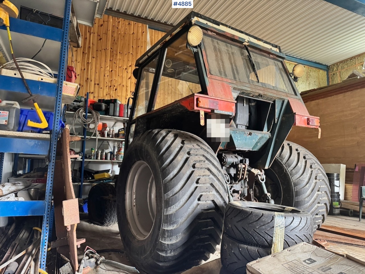1982 Zetor 5011 4x2 Traktor. Gåen Clutch. - Tractor: foto 4 1982 Zetor 5011 4x2 Traktor. Gåen Clutch. - Tractor: foto 4