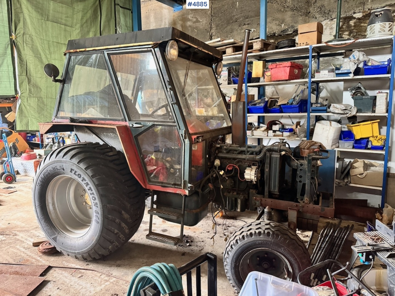 1982 Zetor 5011 4x2 Traktor. Gåen Clutch. - Tractor: foto 1 1982 Zetor 5011 4x2 Traktor. Gåen Clutch. - Tractor: foto 1
