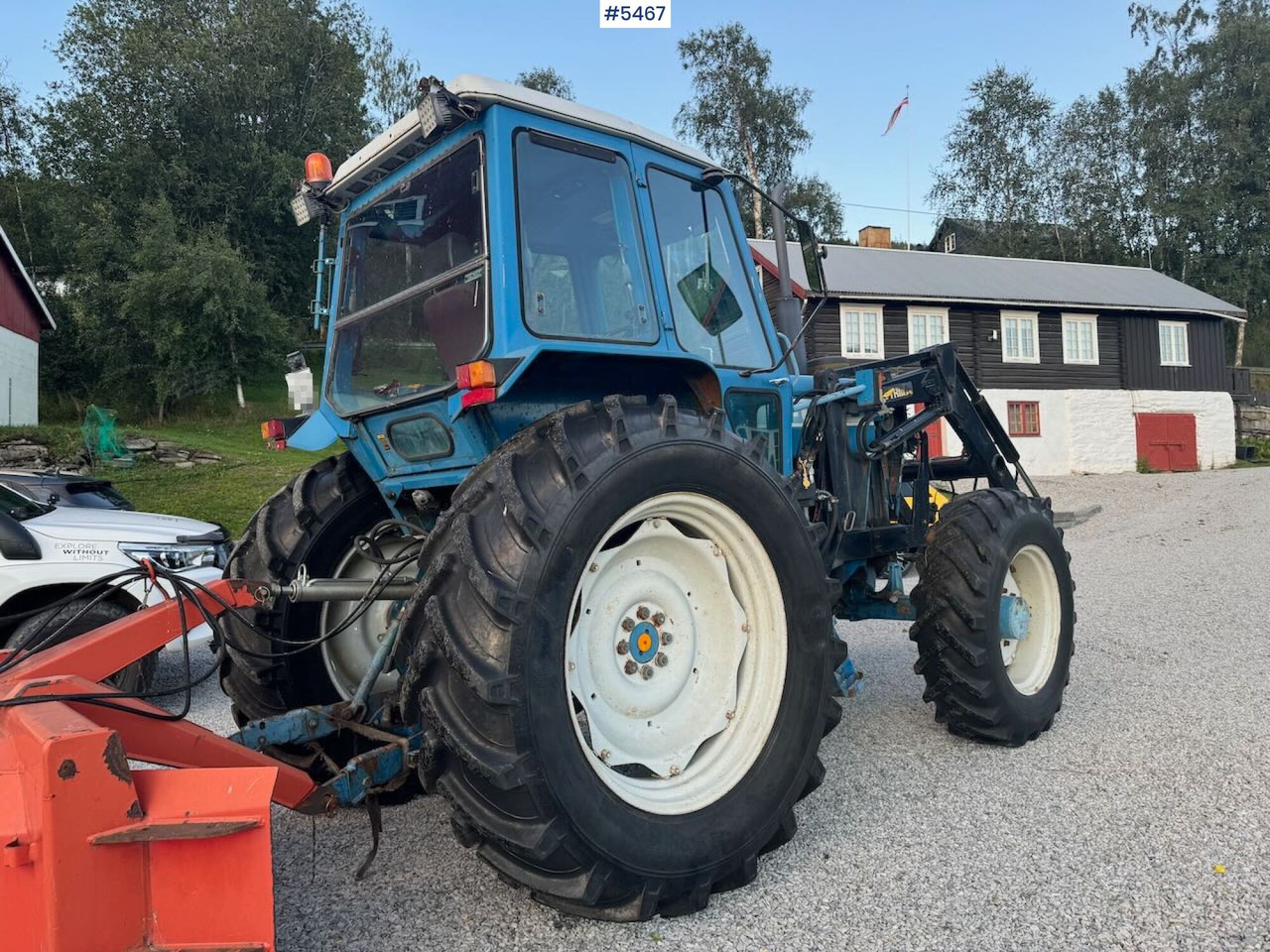 1983 Ford 7710 4x4 w/ frontloader - Tractor: foto 4 1983 Ford 7710 4x4 w/ frontloader - Tractor: foto 4