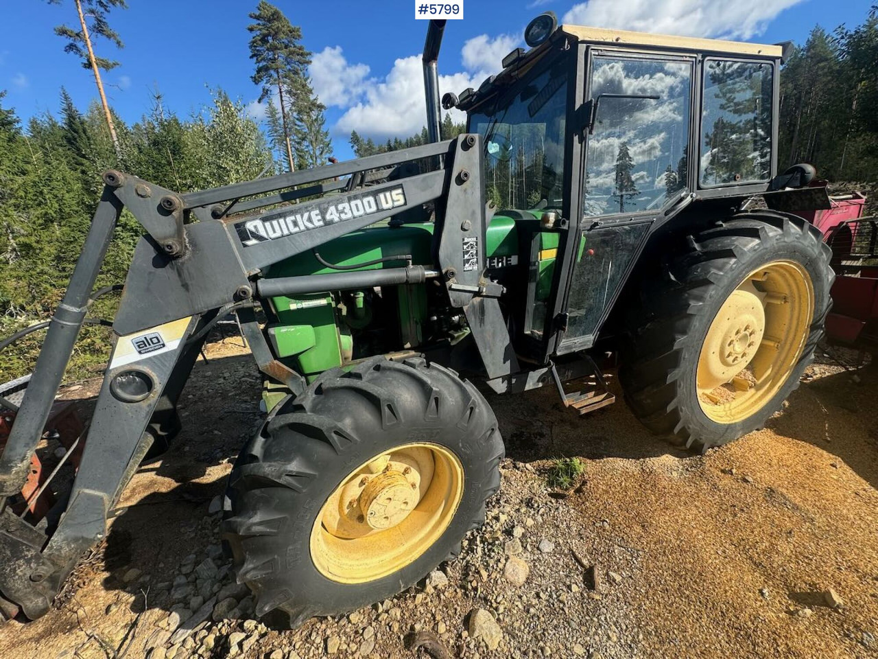 1985 John Deere 2040 4x4 w/ front loader - Tractor: foto 4 1985 John Deere 2040 4x4 w/ front loader - Tractor: foto 4